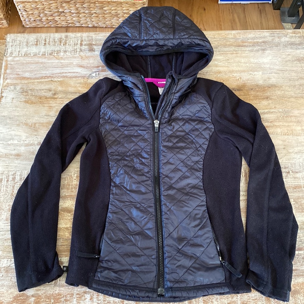 Athleta Girl hooded full zip jacket